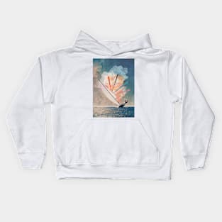 Sailing, takes me away Kids Hoodie